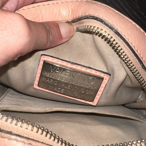 Valentino Blush Pink Round Crossbody Bag - Picture 2 of 4